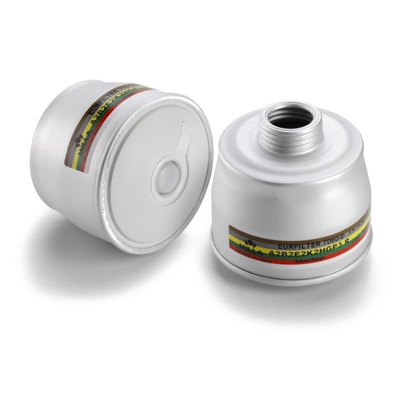 Filtro Honeywell ABEK2HGP3 contra gases, vapores, ácidos, amoníaco, partículas, mercúrio