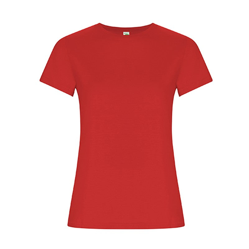 Camiseta algodón orgánico para mujer Golden
