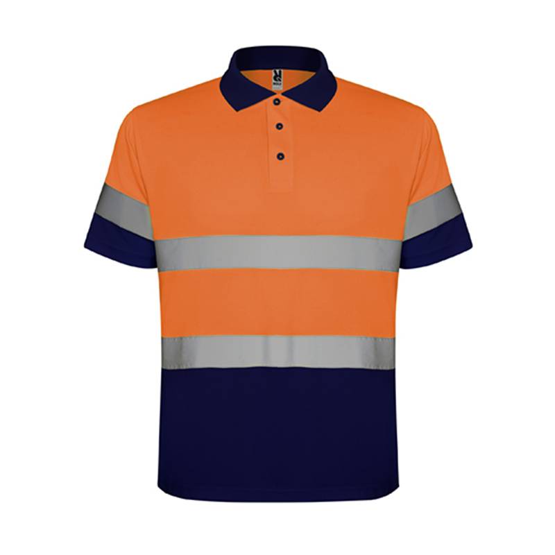 Polo alta visibilidad manga corta Polaris
