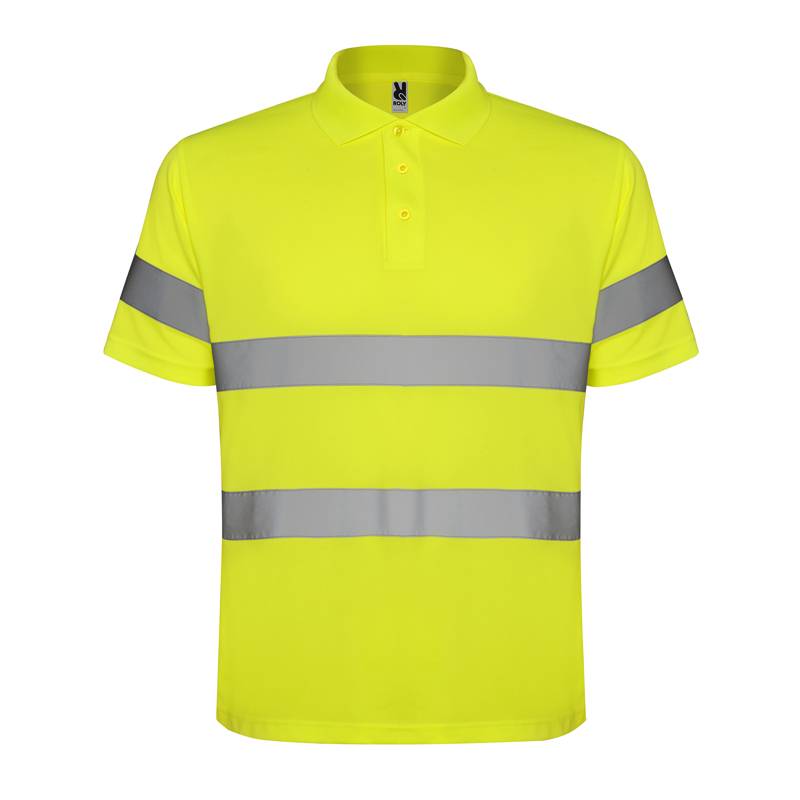 Polo alta visibilidad manga corta Polaris