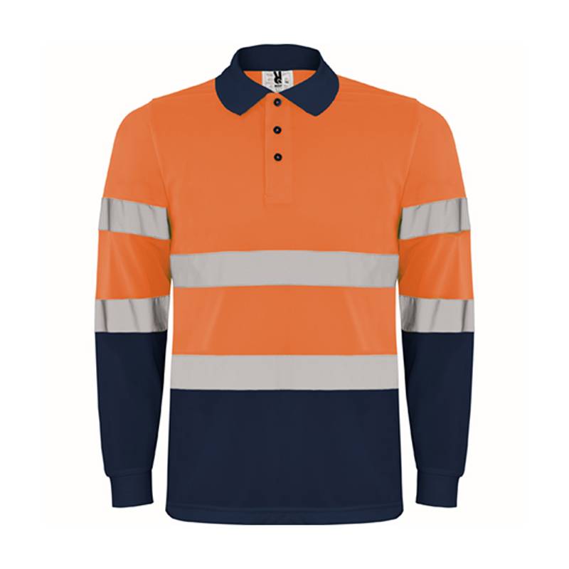 Polo alta visibilidad manga larga Polaris