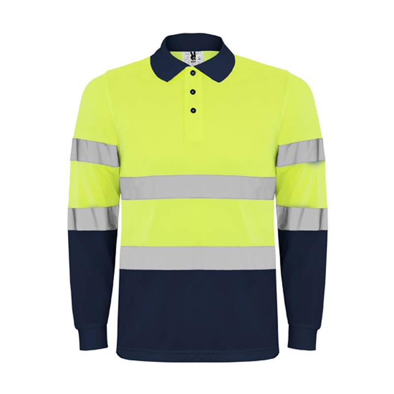 Polo alta visibilidad manga larga Polaris