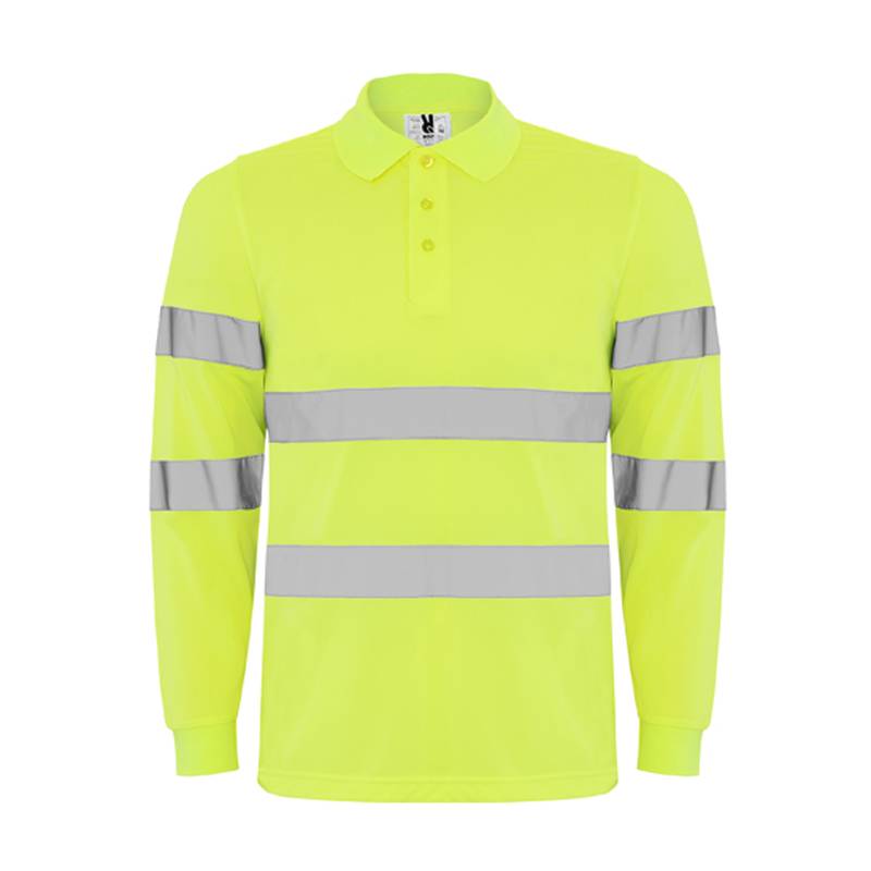 Polo alta visibilidad manga larga Polaris