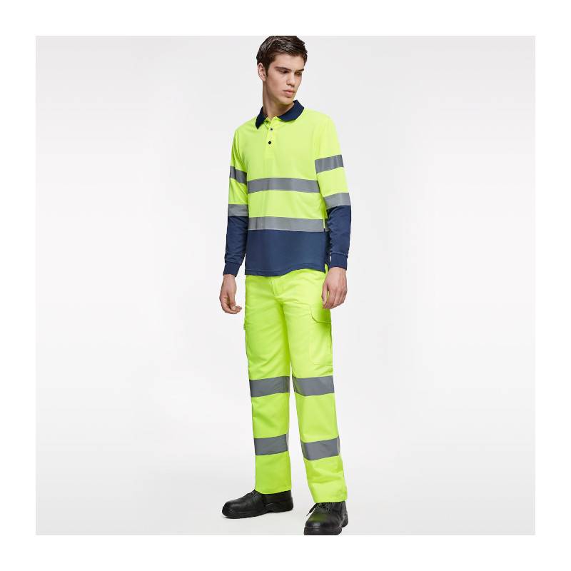 Pantalón alta visibilidad amarillo Alfa