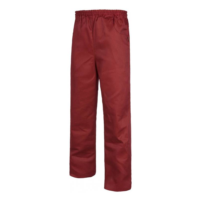 Pantalón con elástico en cintura, sin bragueta