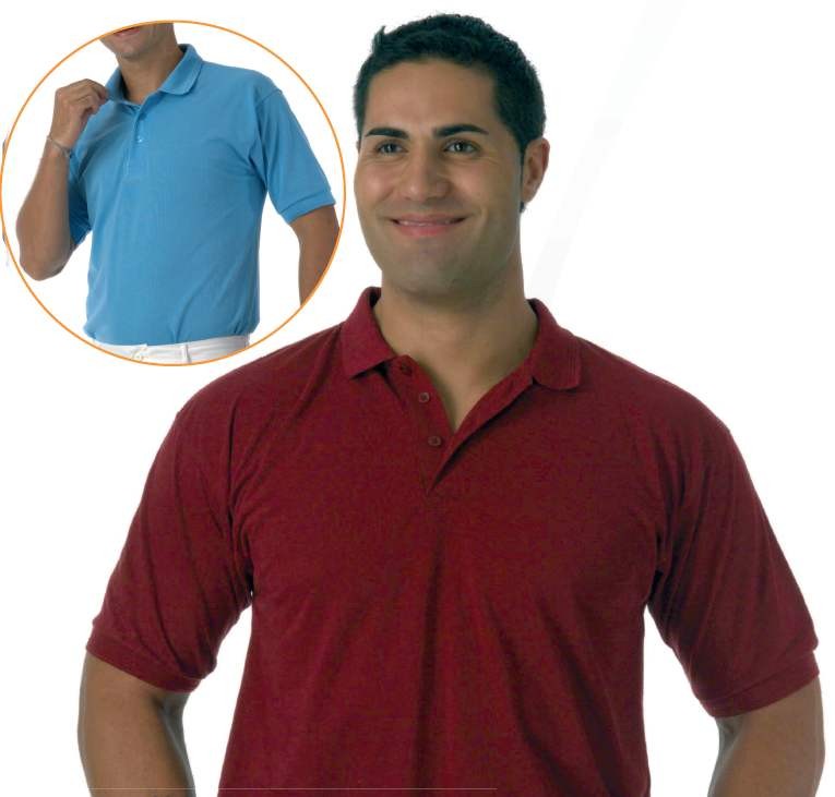 Polo manga corta con bolsillo - S6500