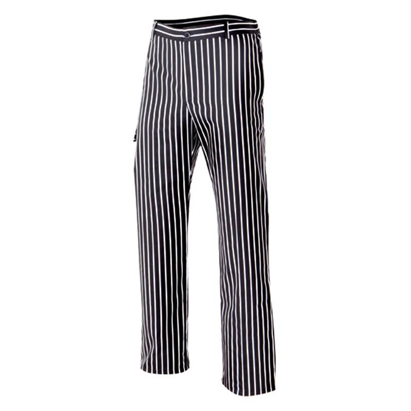 Pantalón especial para cocinero con elástico en cintura