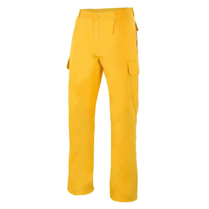 Pantalón laboral multibolsillos tergal con elástico en la cintura, cómodo y ligero - KRNN Prove