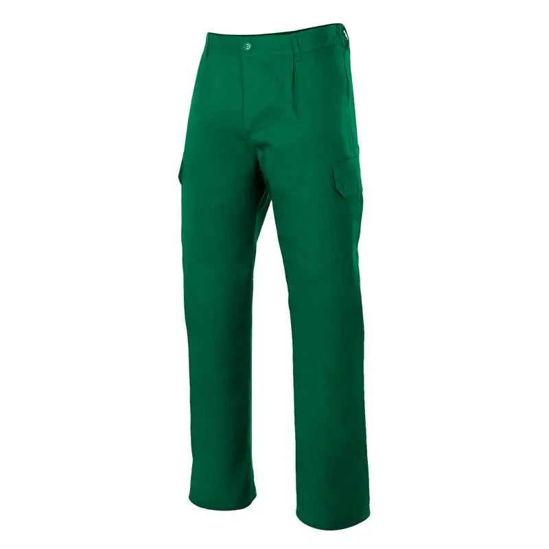 Pantalón laboral multibolsillos tergal con elástico en la cintura, cómodo y ligero - KRNN Prove