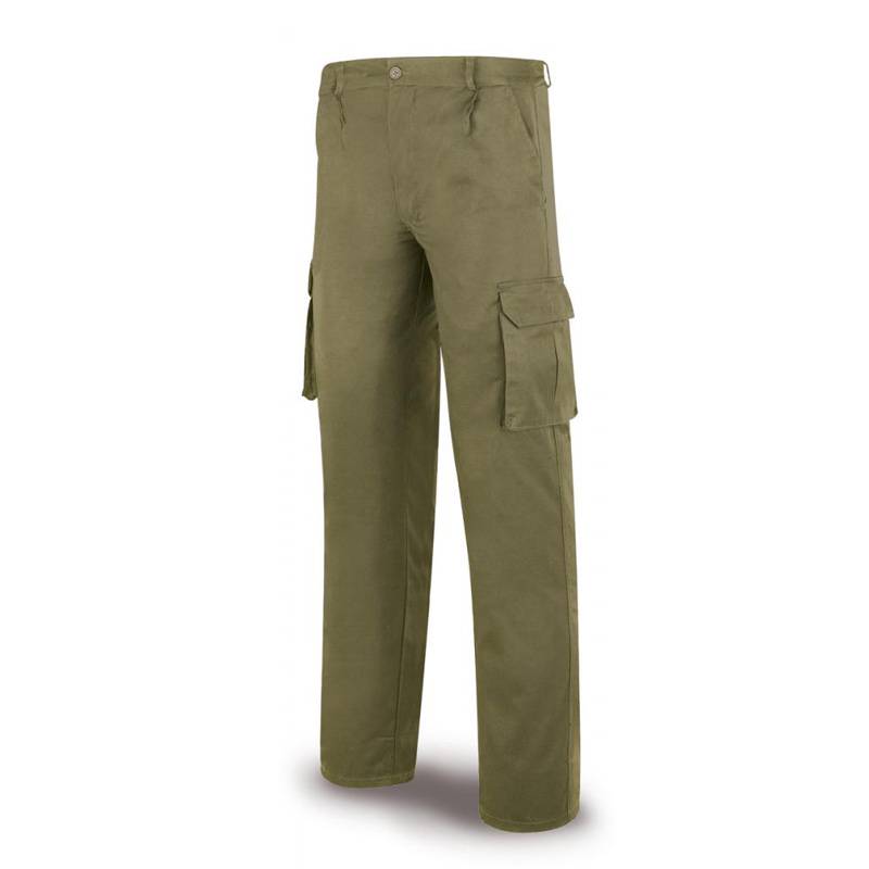 Pantalón de tergal multibolsillos 245 g