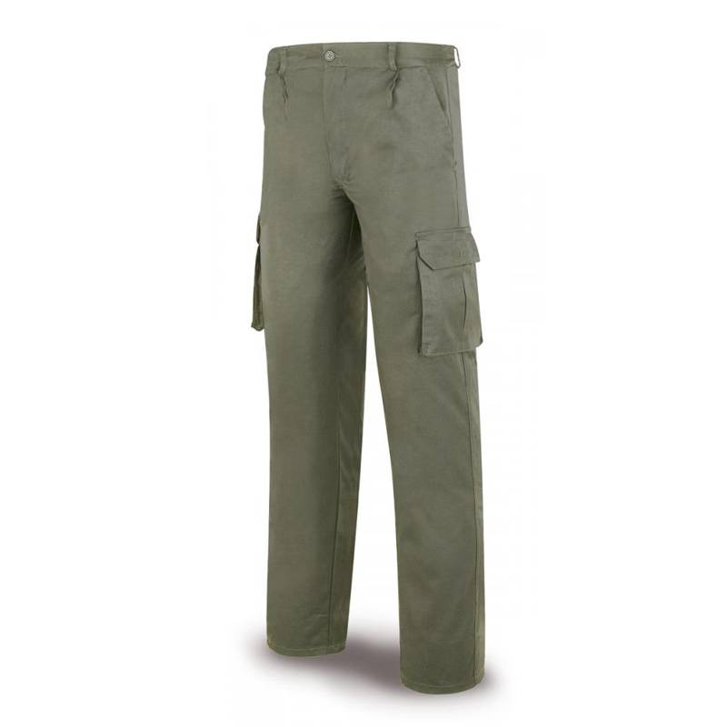 Pantalón de tergal multibolsillos 245 g