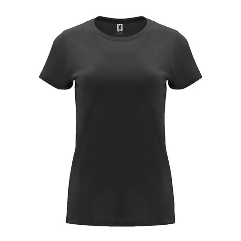 Camiseta de manga corta entallada para mujer