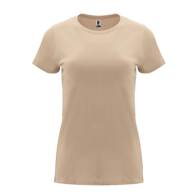 Camiseta de manga corta entallada para mujer