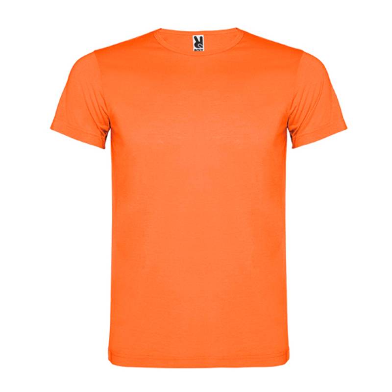 T-shirt de manga curta em cores fluorescentes