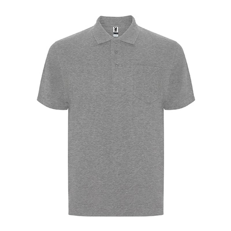 Polo premium manga corta con bolsillo