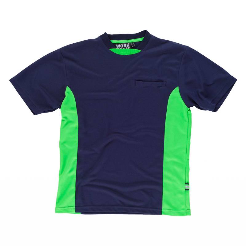 Camiseta malla manga corta línea 6