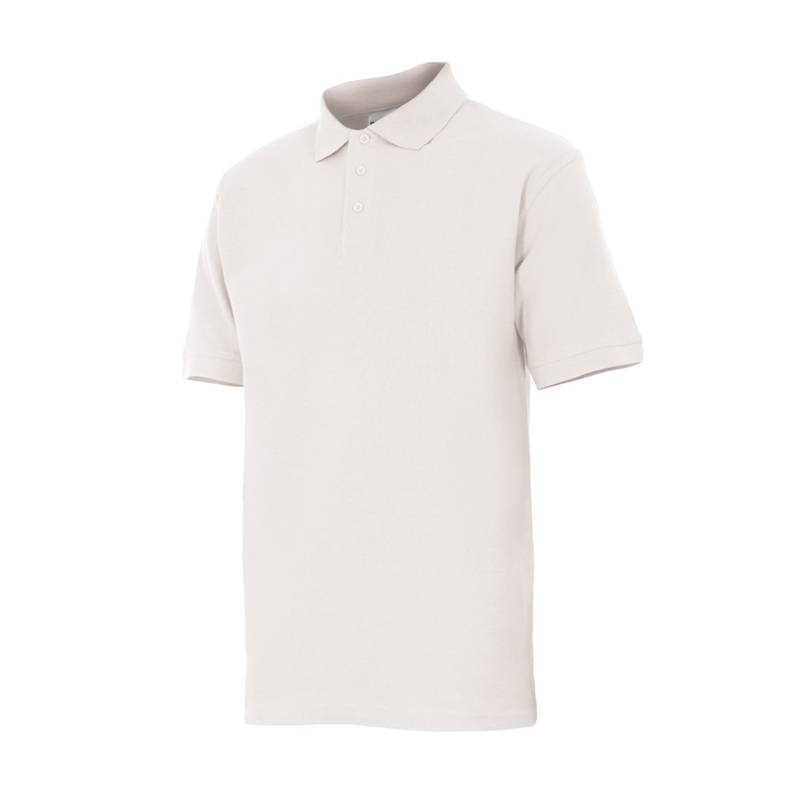 Polo de trabajo en manga corta sin bolsillo