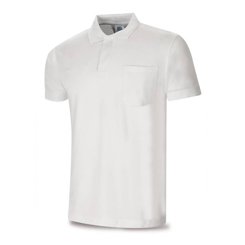 Polo de trabajo de manga corta con un bolsillo