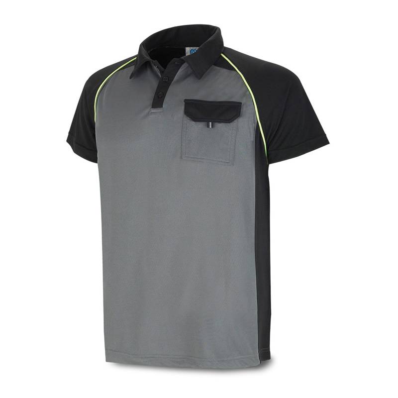 Polo técnico manga corta, alta transpiribilidad