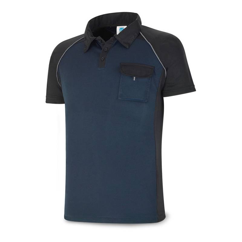 Polo de trabajo en marga corta muy transpirable