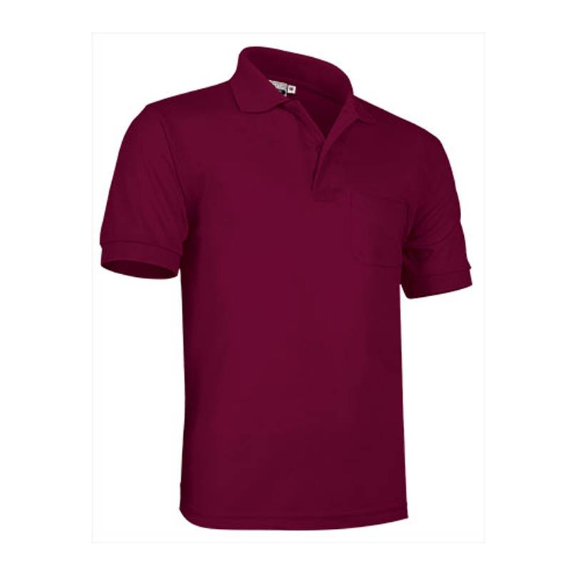 Polo TOP manga corta con bolsillo 100% algodón