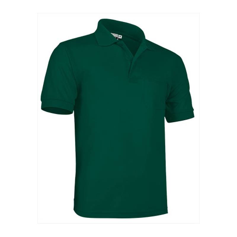 Polo TOP manga corta con bolsillo 100% algodón