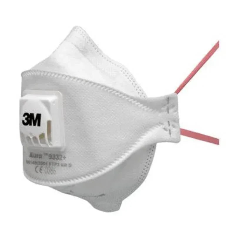 3M 9332 mascarilla FFP3 plegada c/válvula. - Naisa Protección Laboral