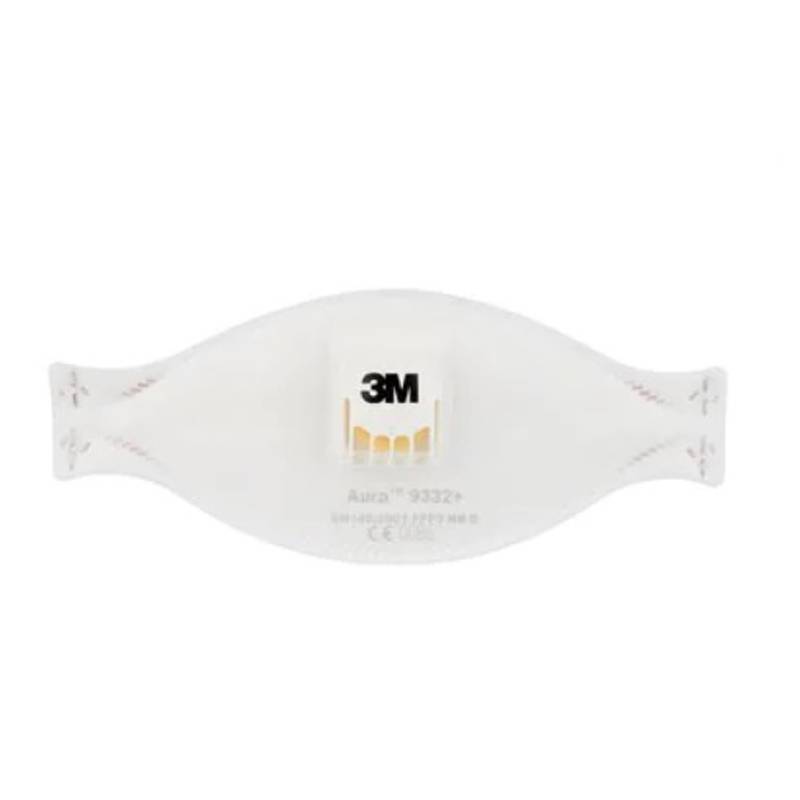 3M 9332 mascarilla FFP3 plegada c/válvula.