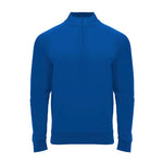 Sweatshirt com zíper pela metade