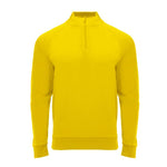 Sweatshirt com zíper pela metade