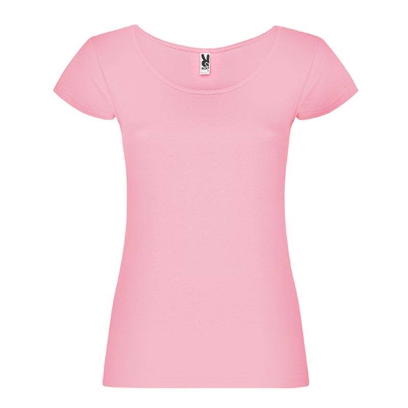 Camiseta escote redondo para mujer
