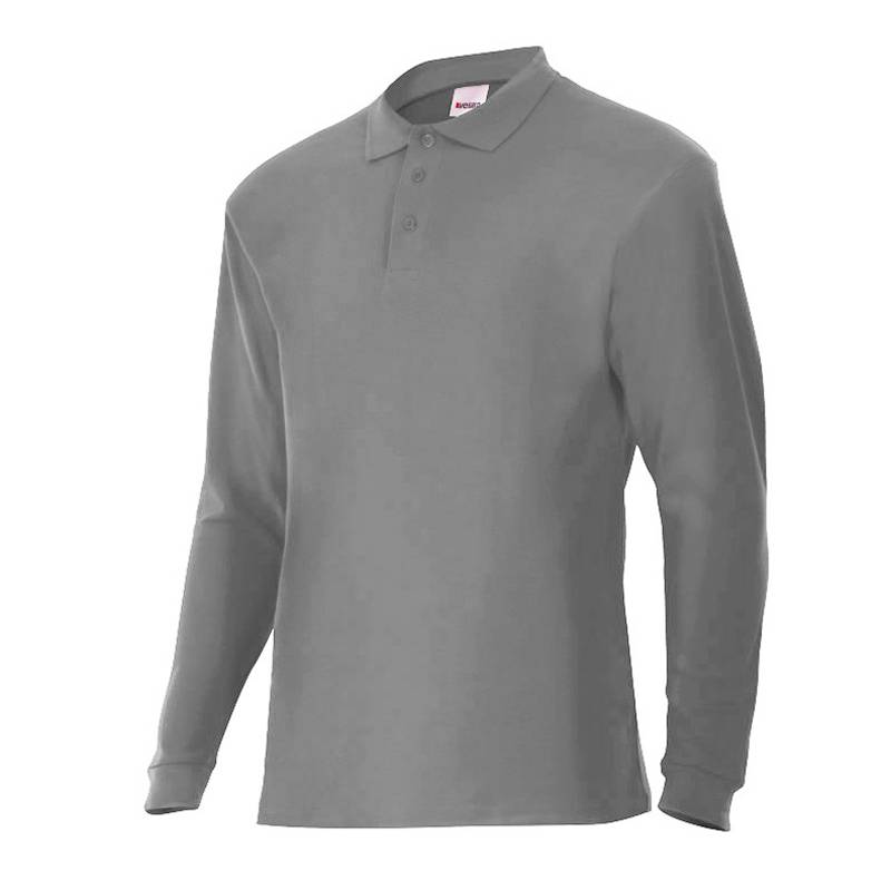 Polo de manga larga tejido transpirable