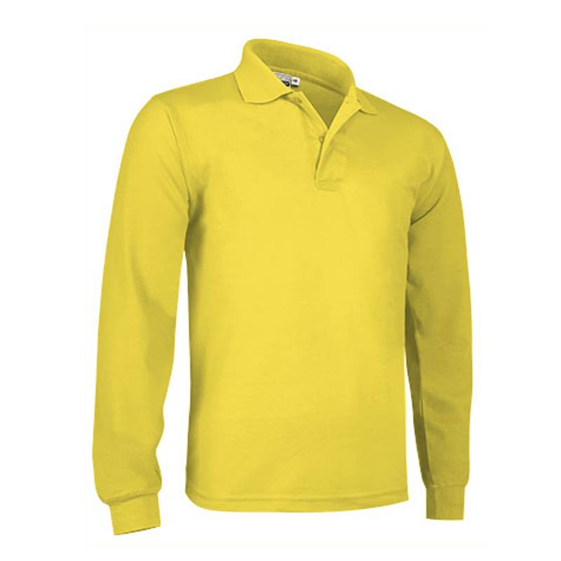 Polo PREDATOR 100% algodón manga larga sin bolsillo