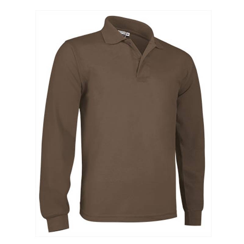 Polo PREDATOR 100% algodón manga larga sin bolsillo