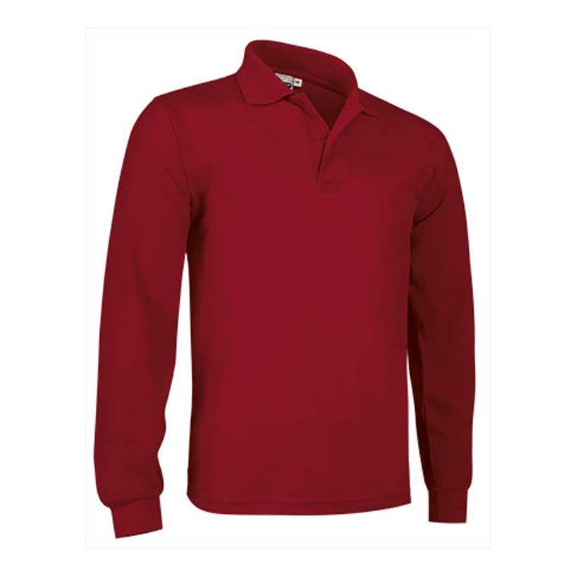 Polo PREDATOR 100% algodón manga larga sin bolsillo