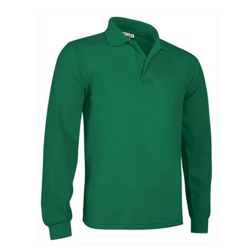 Polo PREDATOR 100% algodón manga larga sin bolsillo