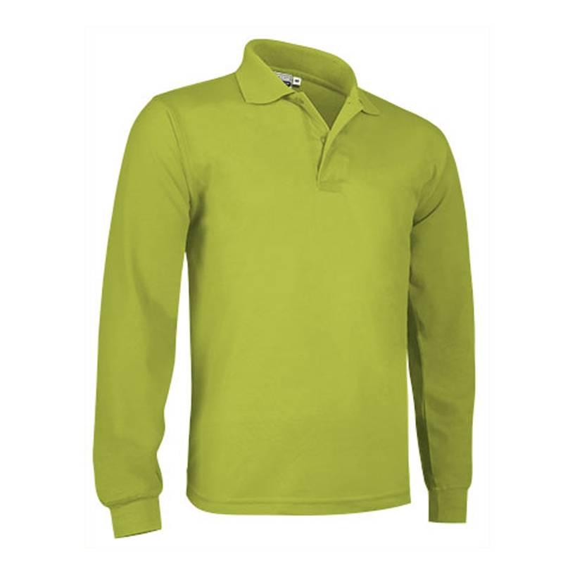 Polo PREDATOR 100% algodón manga larga sin bolsillo