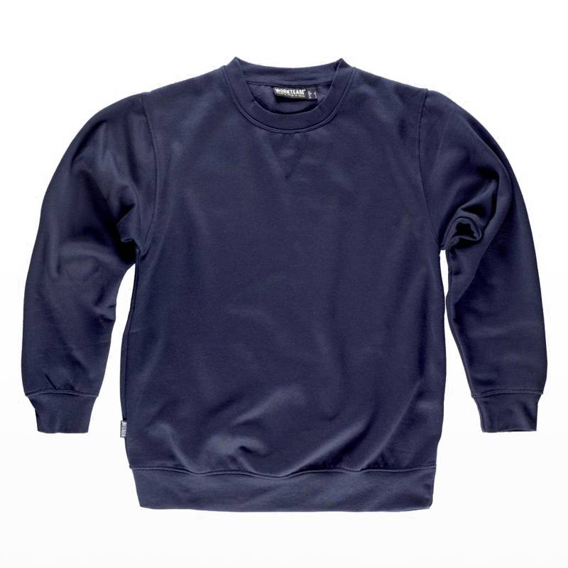 Sudadera clásica cuello redondo