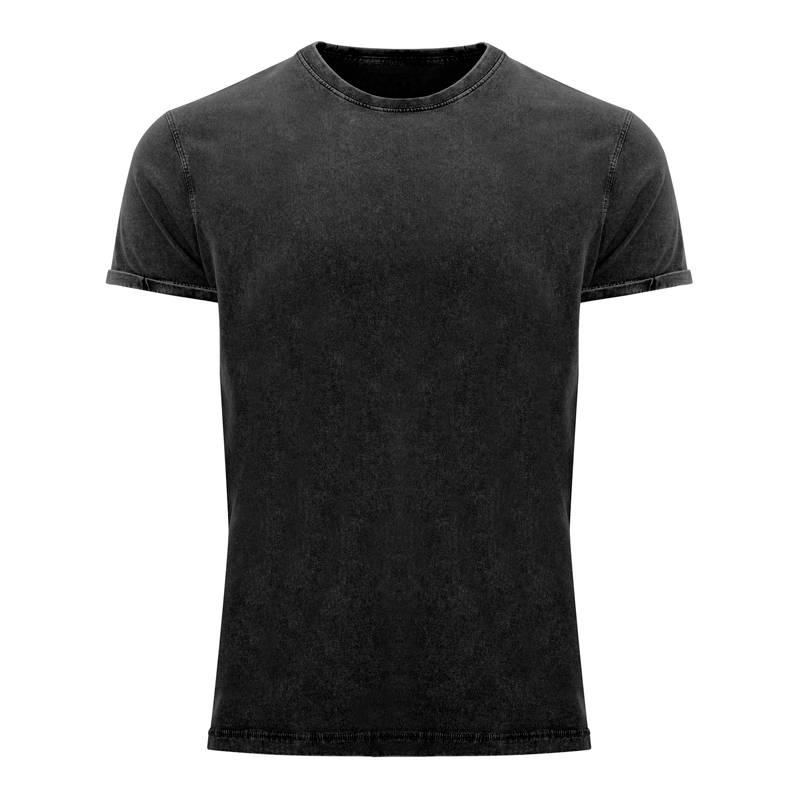 Camiseta algodón efecto denim para hombre