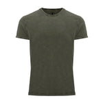 Camiseta algodón efecto denim para hombre
