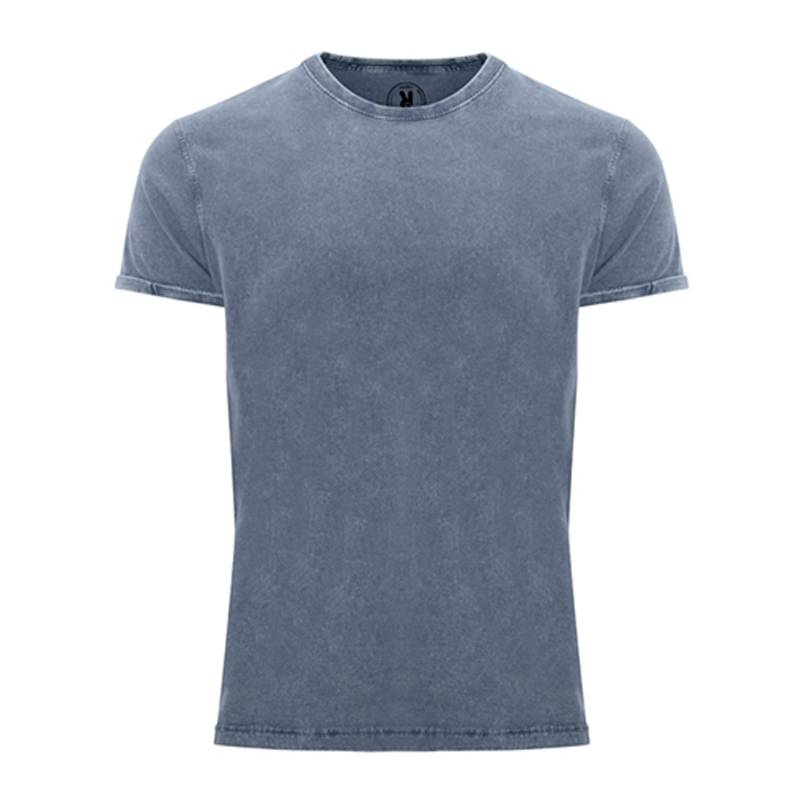 Camiseta algodón efecto denim para hombre