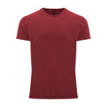 Camiseta algodón efecto denim para hombre