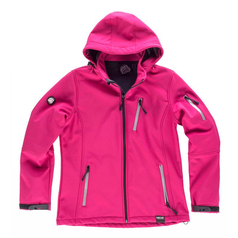 Chaqueta de mujer SoftShell con capucha