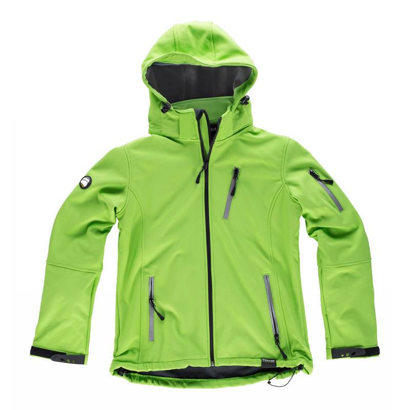 Chaqueta de mujer SoftShell con capucha