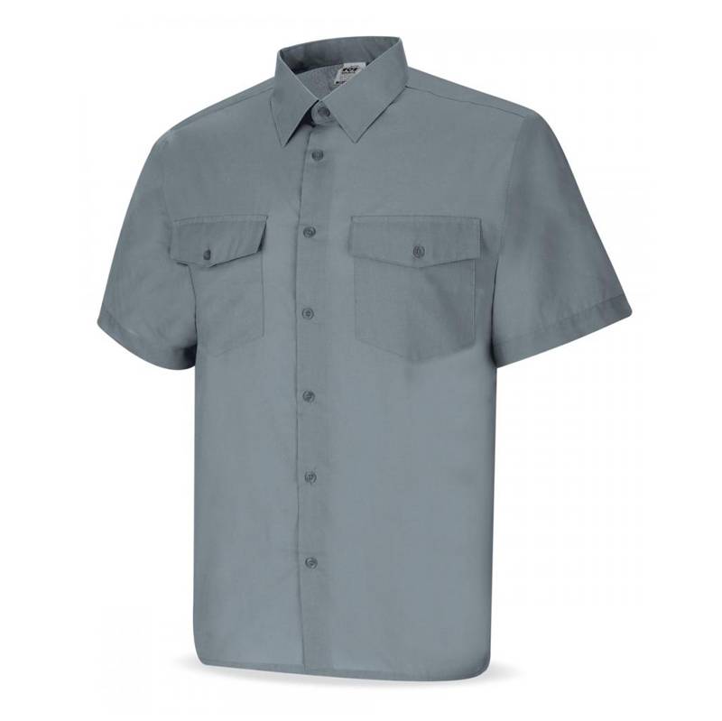 Camisa tergal manga corta 2 bolsillos