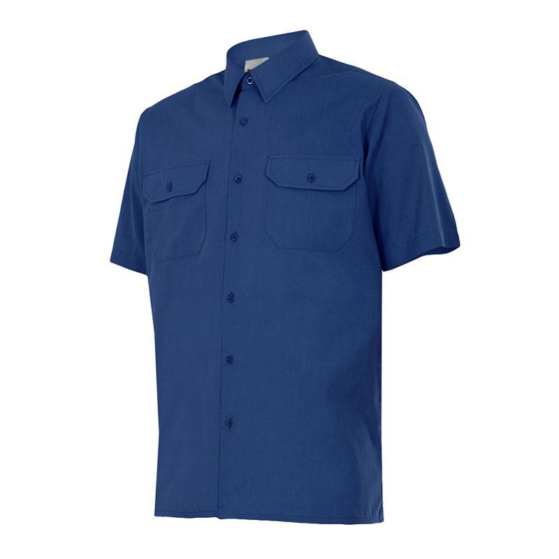 Camisa de manga corta con dos bolsillos