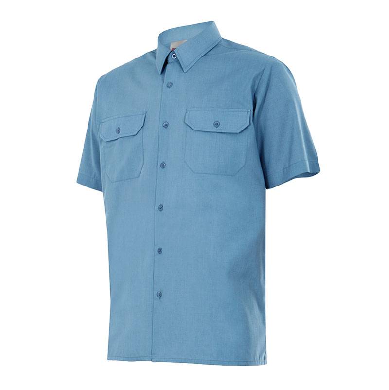 Camisa de manga corta con dos bolsillos