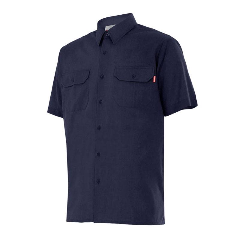 Camisa de manga corta con dos bolsillos