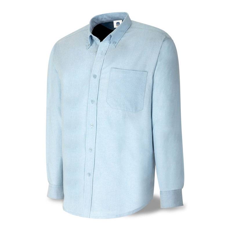 Camisa tejido Oxford manga larga
