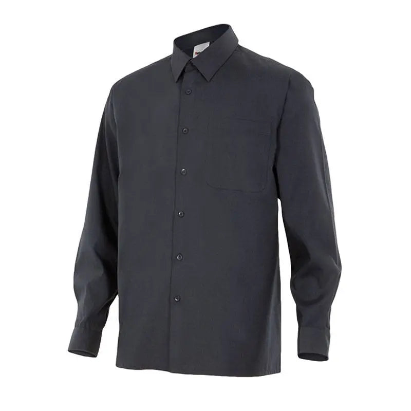 Camisa de tergal de manga larga con un bolsillo - KRNN Prove